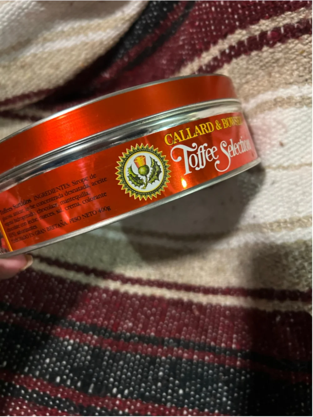 Callard & Bowser Vintage Buckingham Palace Toffee Tin One Size Red Silver